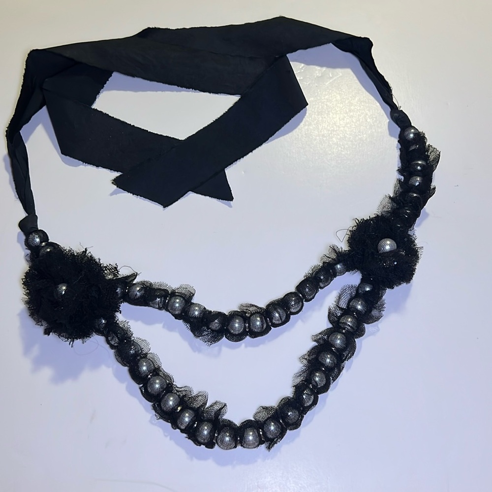 Lanvin Black Necklace